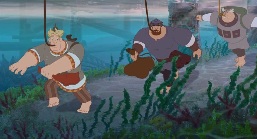 Три богатыря и Морской царь