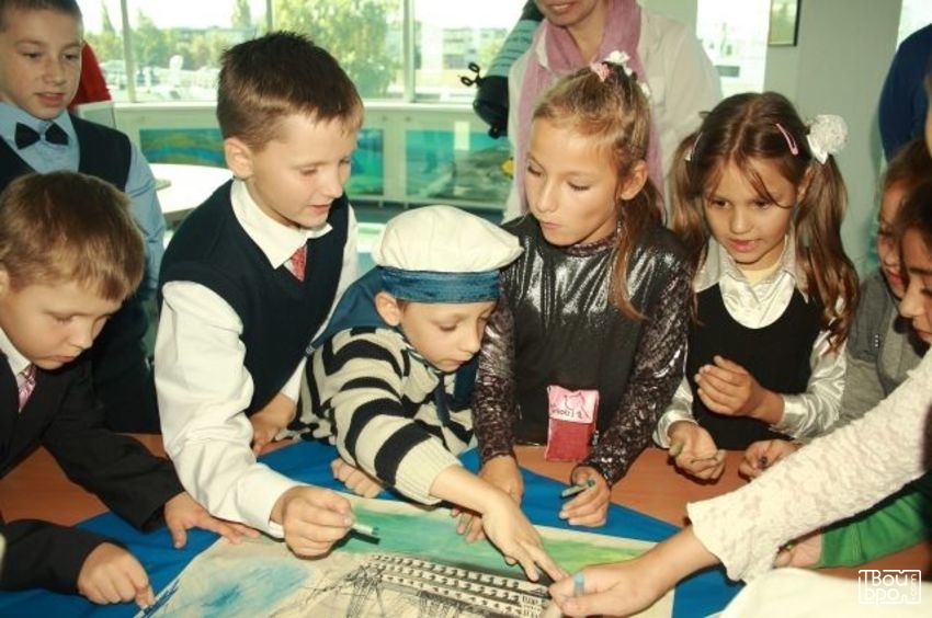 в Музее Мирового океана