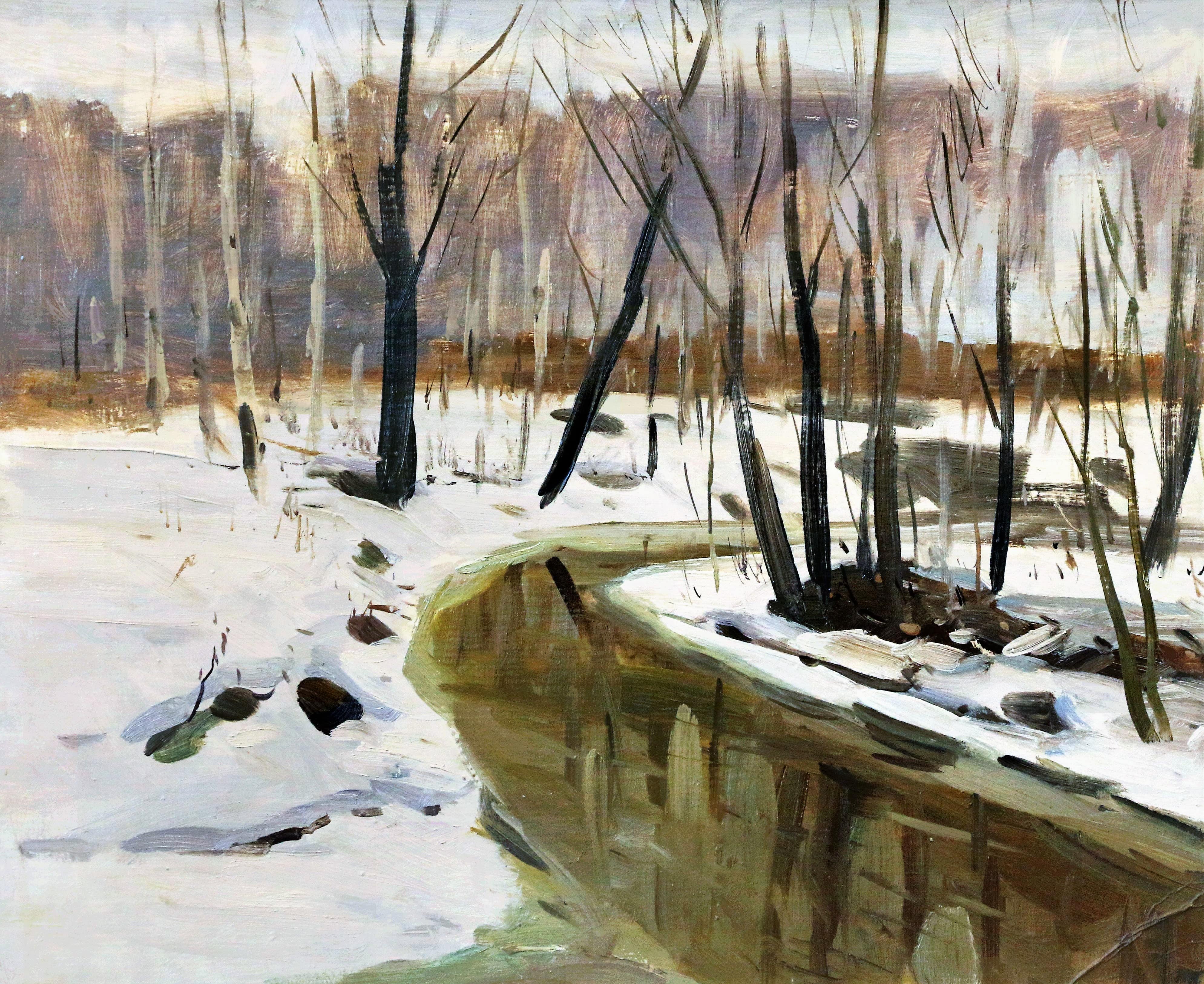 C 1 декабря по 4 февраля: «Зимним сном природа спит…» (из частного собрания коллекционера Игоря Кирикова)