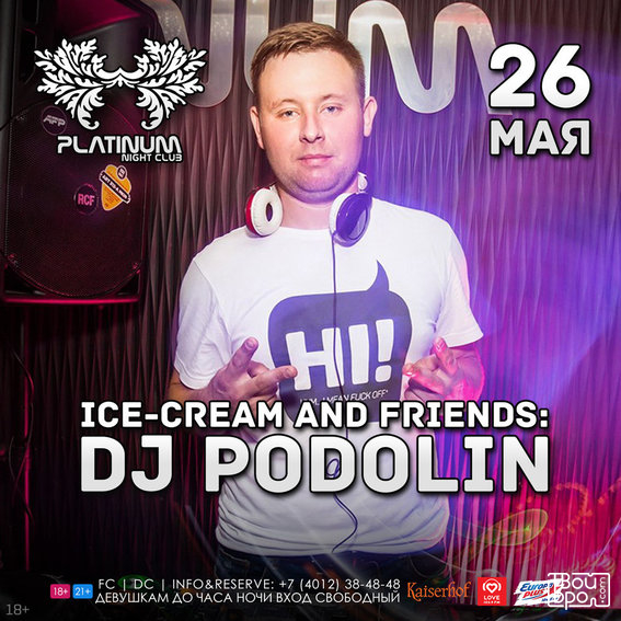 Ice-Cream & Friends: DJ Podolin