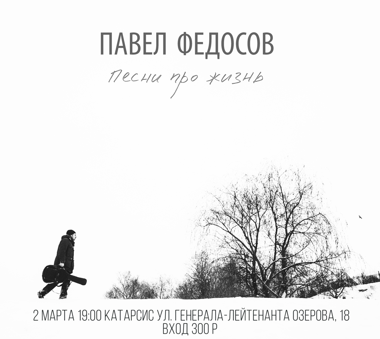 Концерт: Павел Федосов