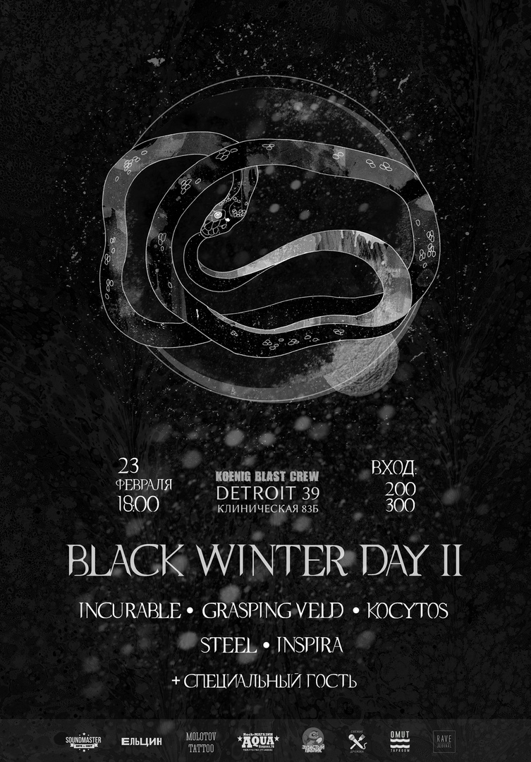 Вечеринка: BLACK WINTER DAY II