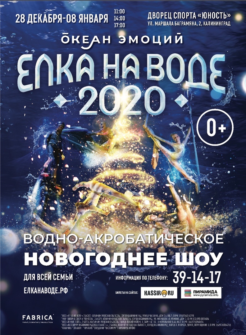 Шоу: «Елка на воде. Океан эмоций»