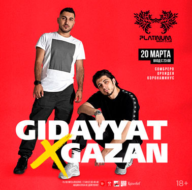 Клубный концерт: Gidayyat & Gazan