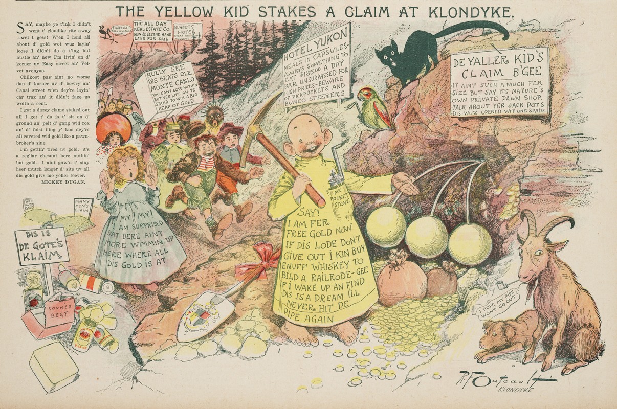 The Yellow Kid, 1897 г., источник: cartoons.osu.edu 