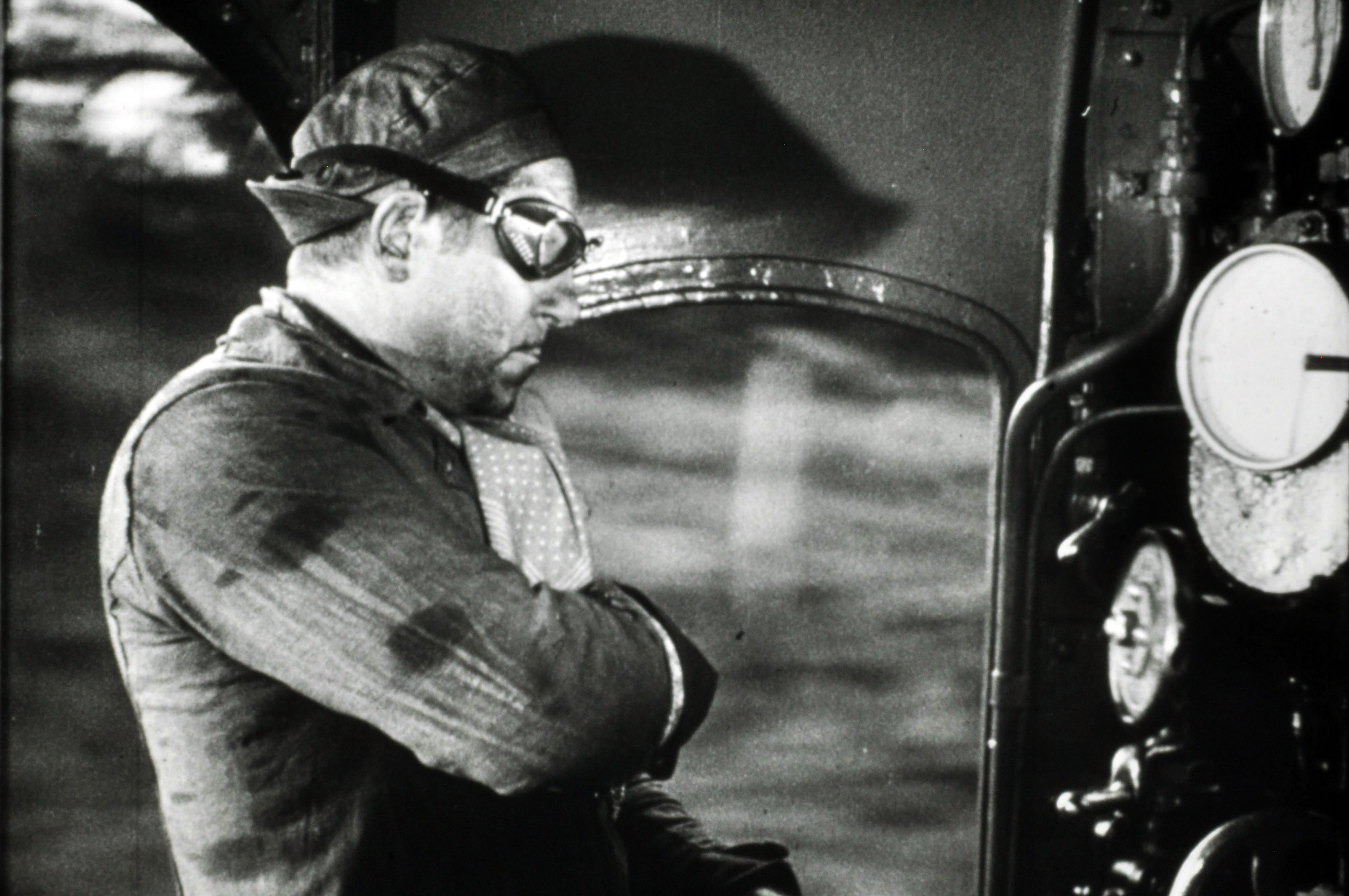 Кадр из фильма «Человек-зверь» 1938 г., Франция, реж. Жан Ренуар 