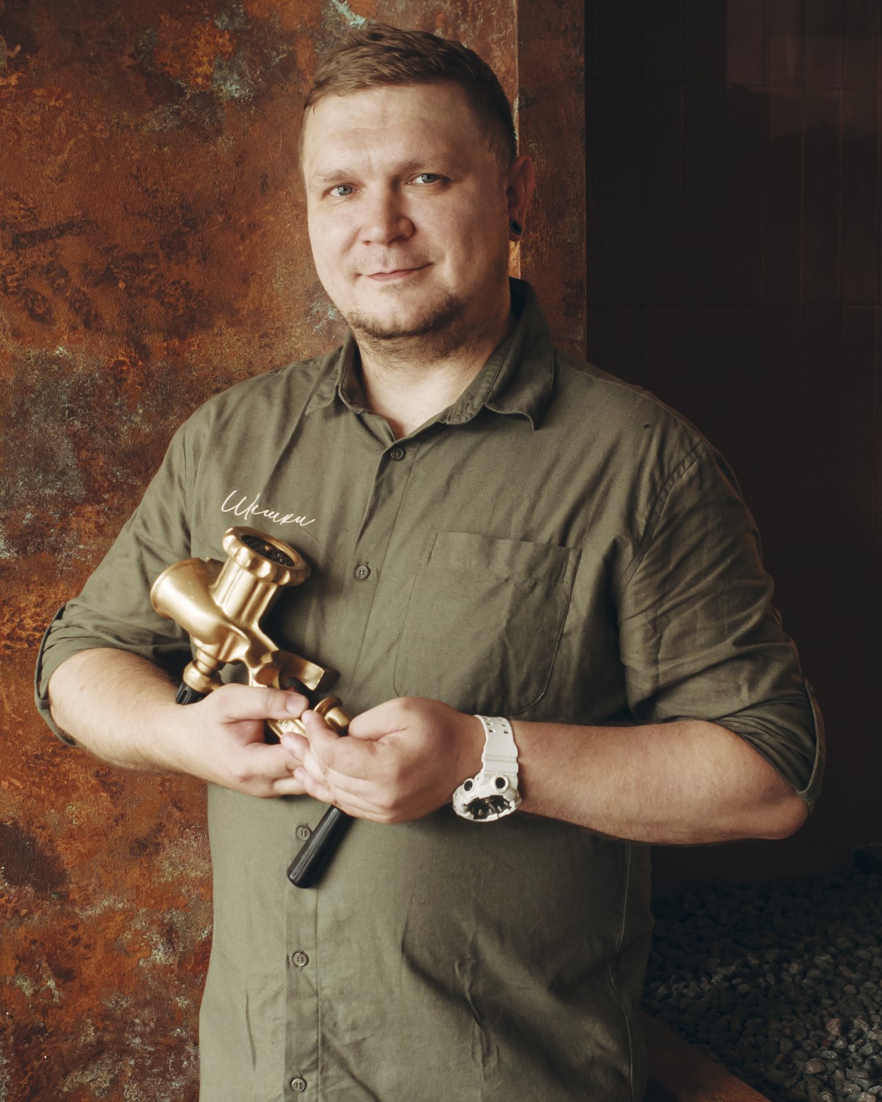 Тартар из местной оленины 