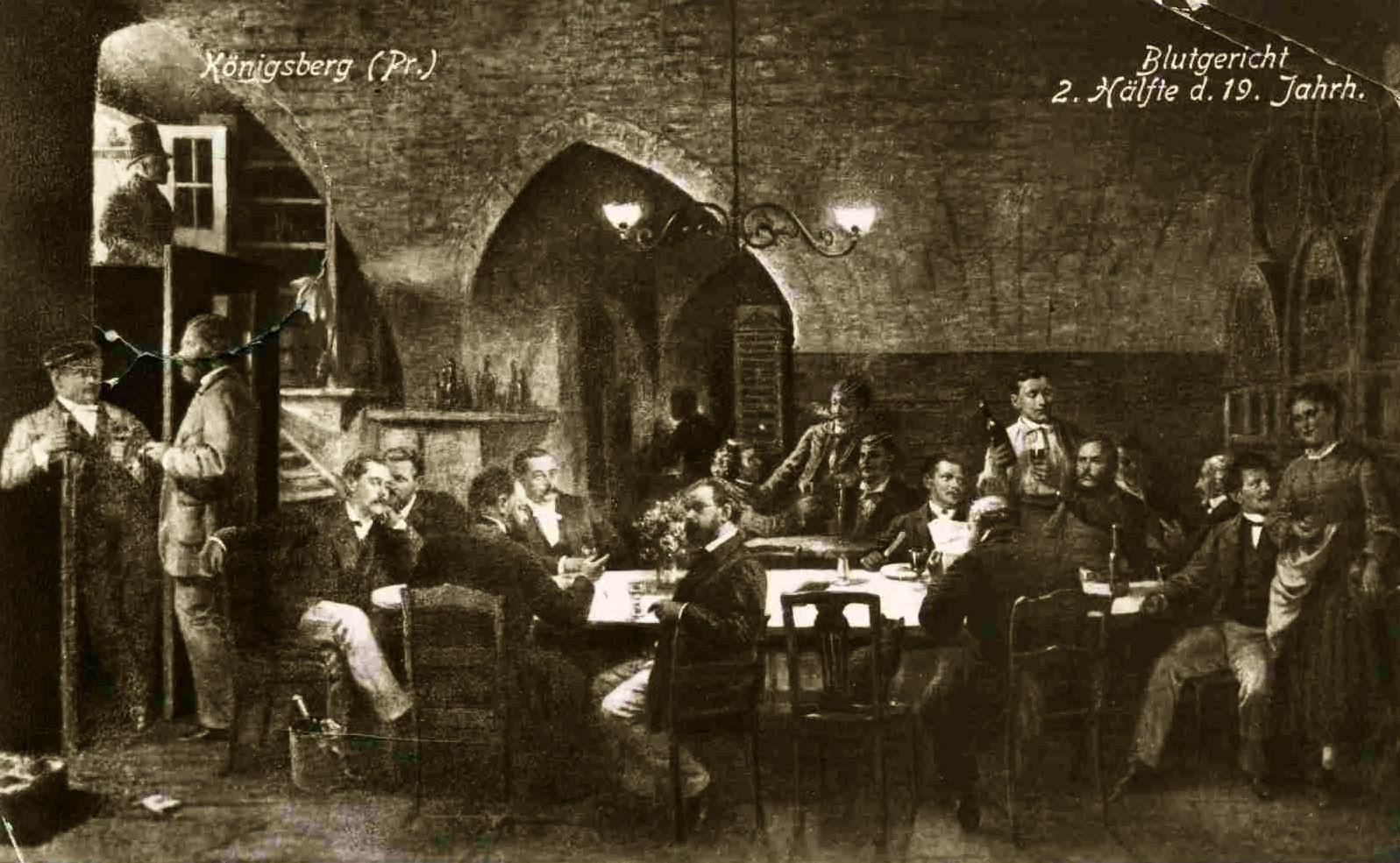 Завсегдатаи «Блютгерихта» во второй половине 19 векаФото: 3
