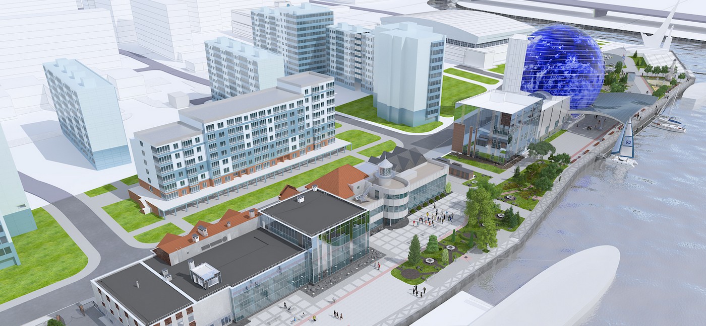 steklyannyj shar muzejnaya naberezhnaya i