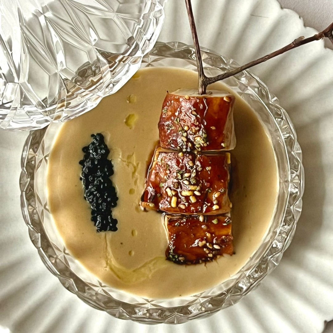 Стерлядь с велюте из каштановФото: 3