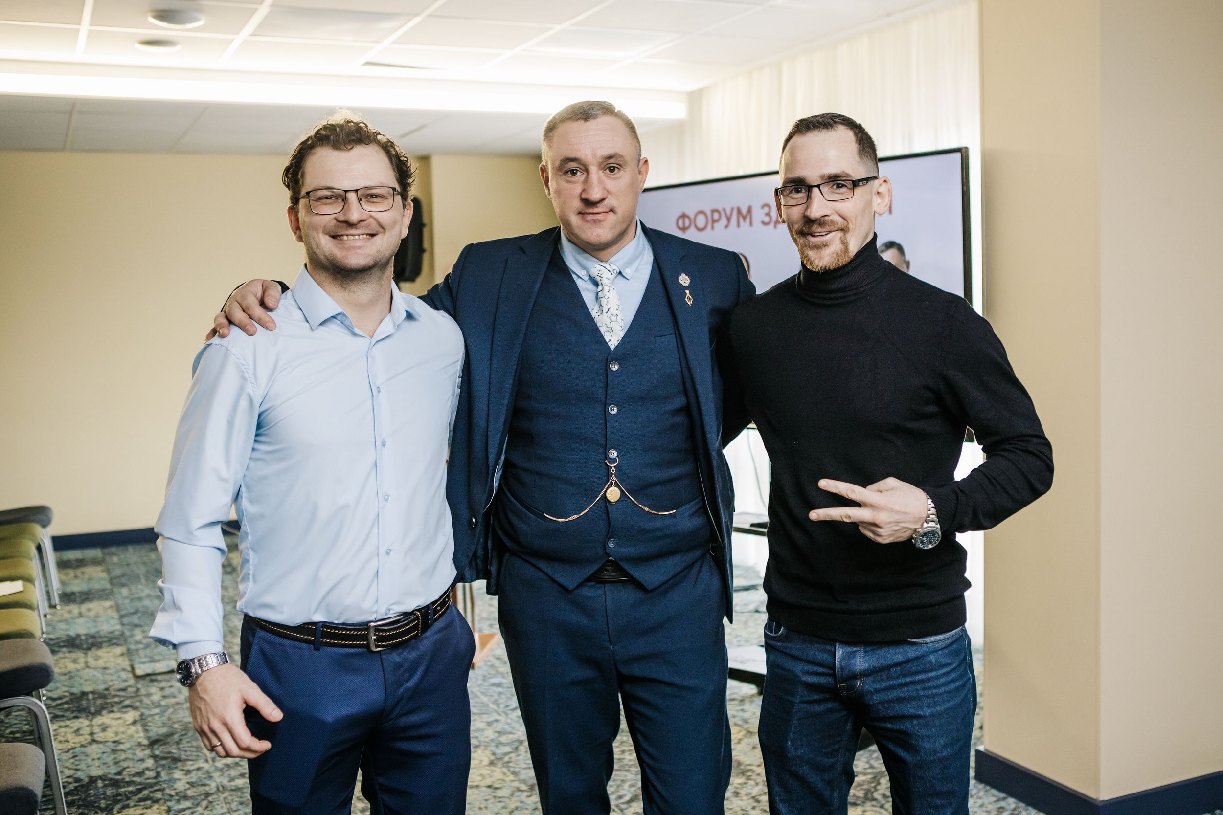 Михаил Васильев, Андрей Золотарёв и Михаил СуховФото: 11