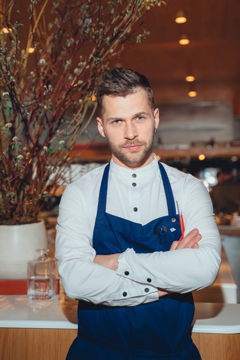 Дмитрий Голенин, шеф-повар московского ресторана Sage, «Шеф-повар года» по версии премии «Лучшие в индустрии 2024. Пальмовая ветвь ресторанного бизнеса»Фото: 4