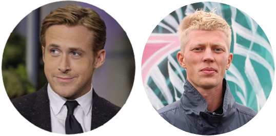 Райан Гослинг и Алексадр Буйницкий