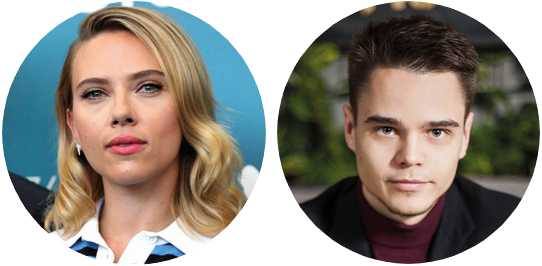 Скарлетт Йоханссон и Андрей Бут-Гусаим