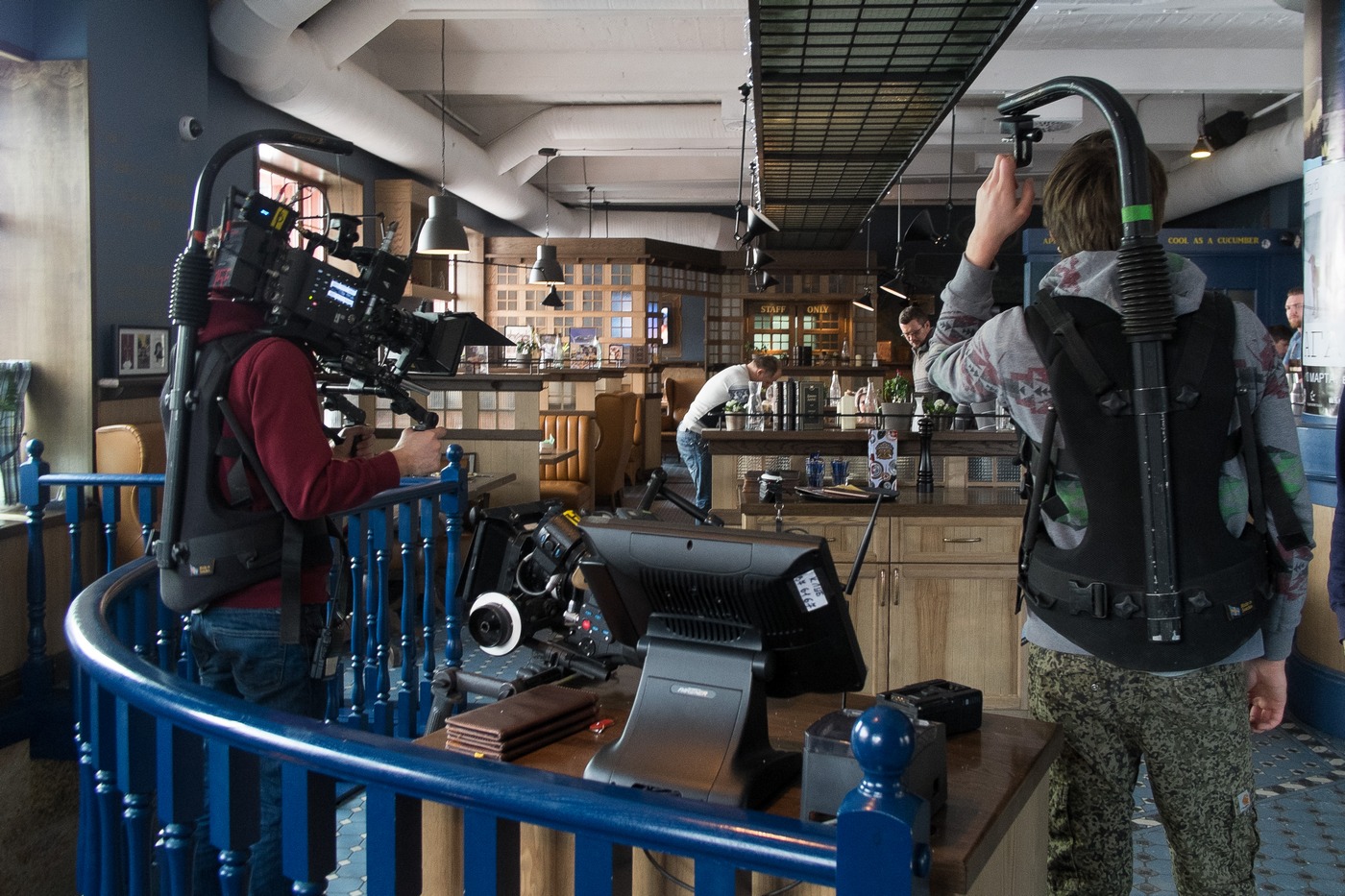 Как снимали перестрелку для сериала «Налёт» в пабе «Лондон»