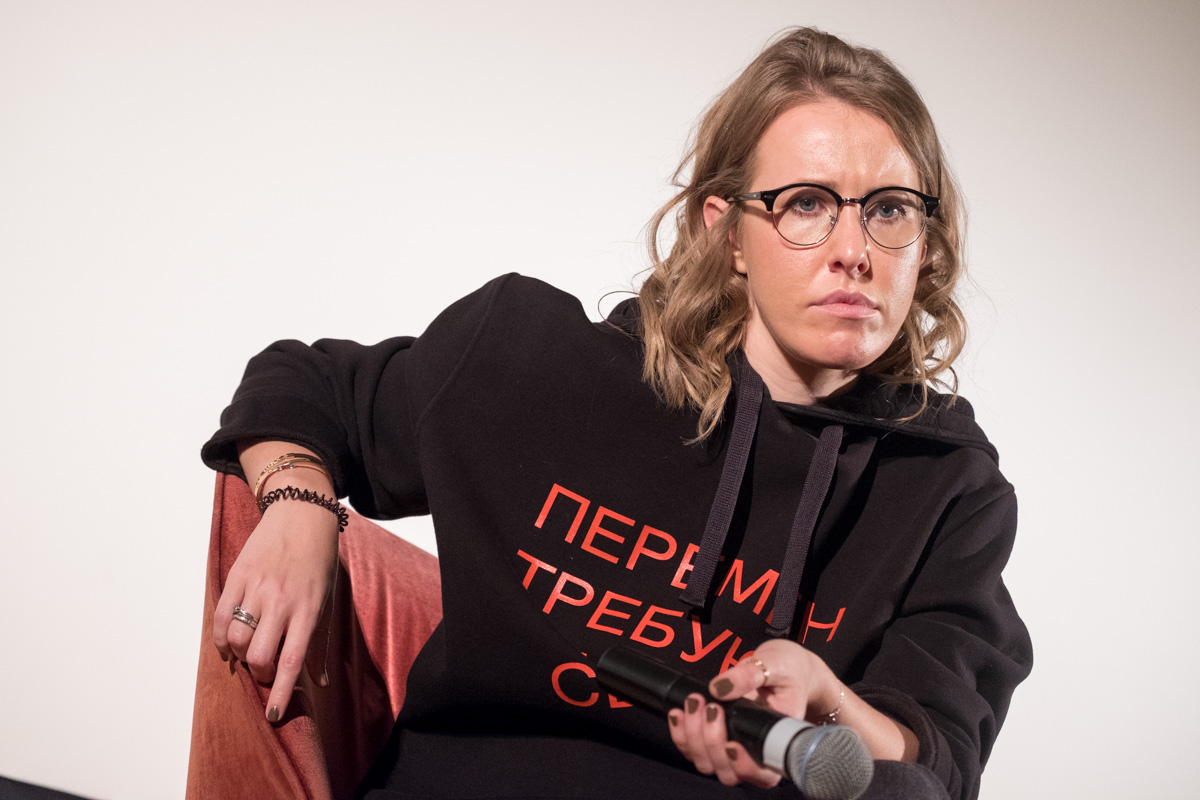 Репортаж о встречах с Ксенией Собчак в Калининграде