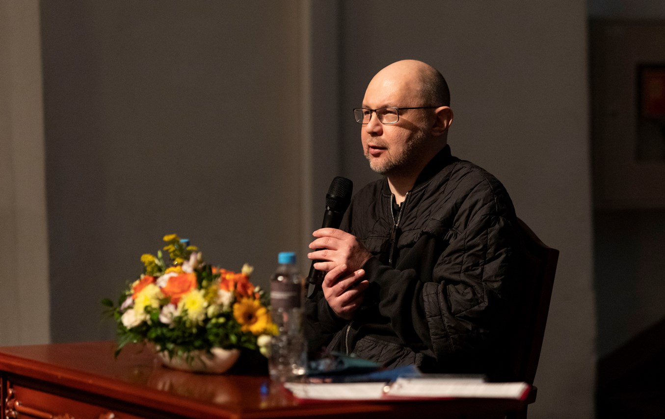 Алексей Иванов презентовал в Кафедральном соборе новую книгу