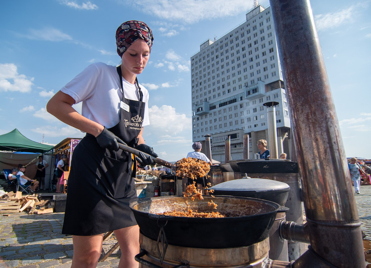 У Дома Советов открылся фестиваль Kaliningrad Street Food