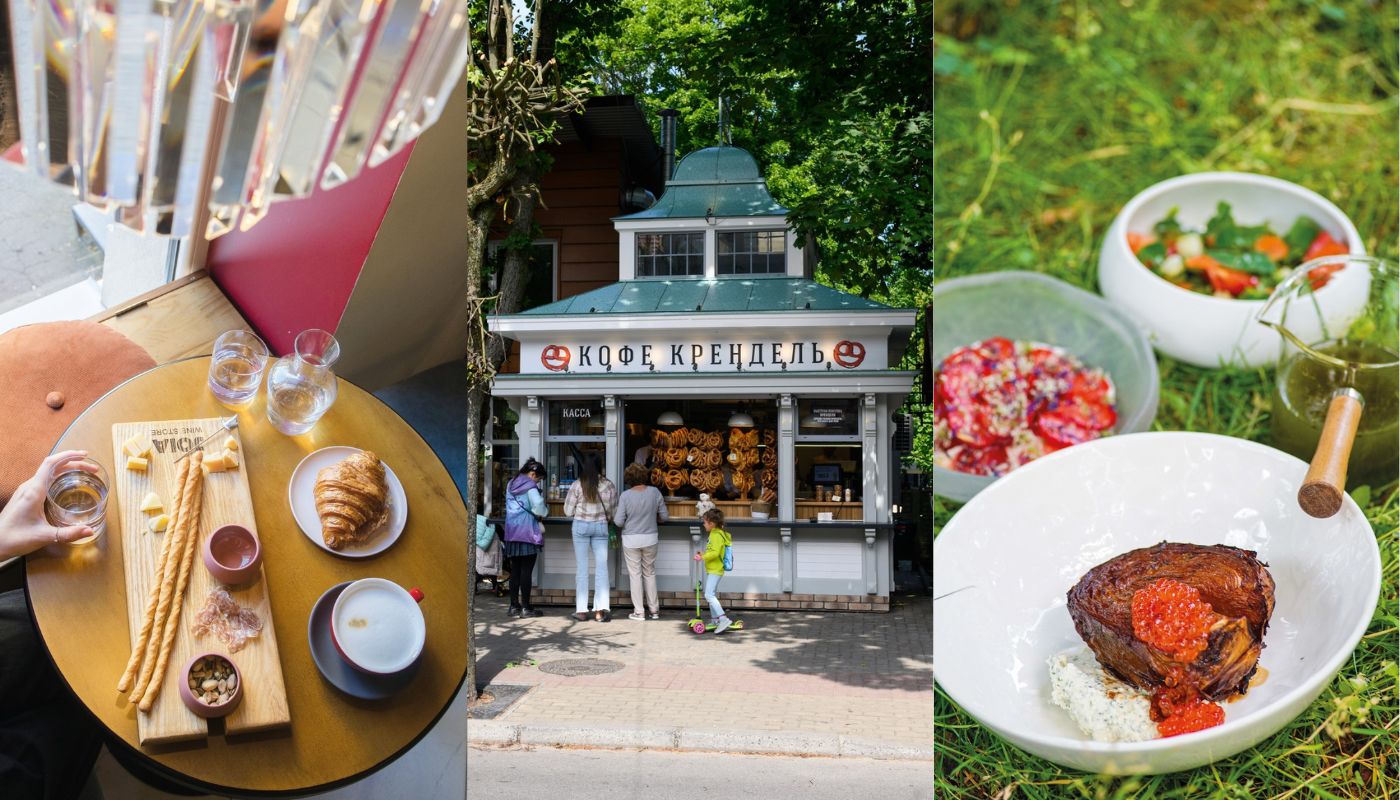 Ботвинья с любистоком, кафе на пляже и кофейня с птичкой