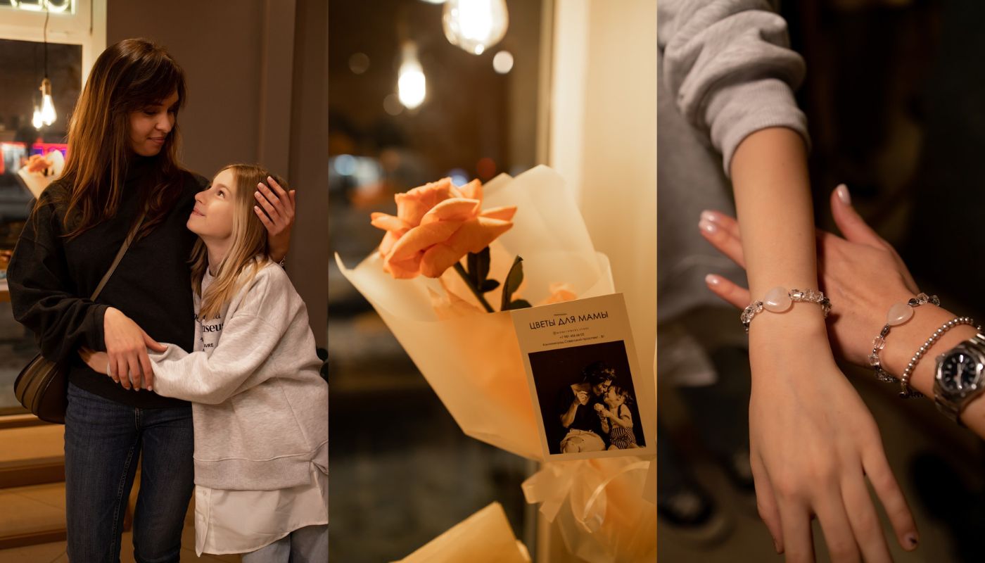 Как «Девочка из марципана» устроила День матери для самых близких