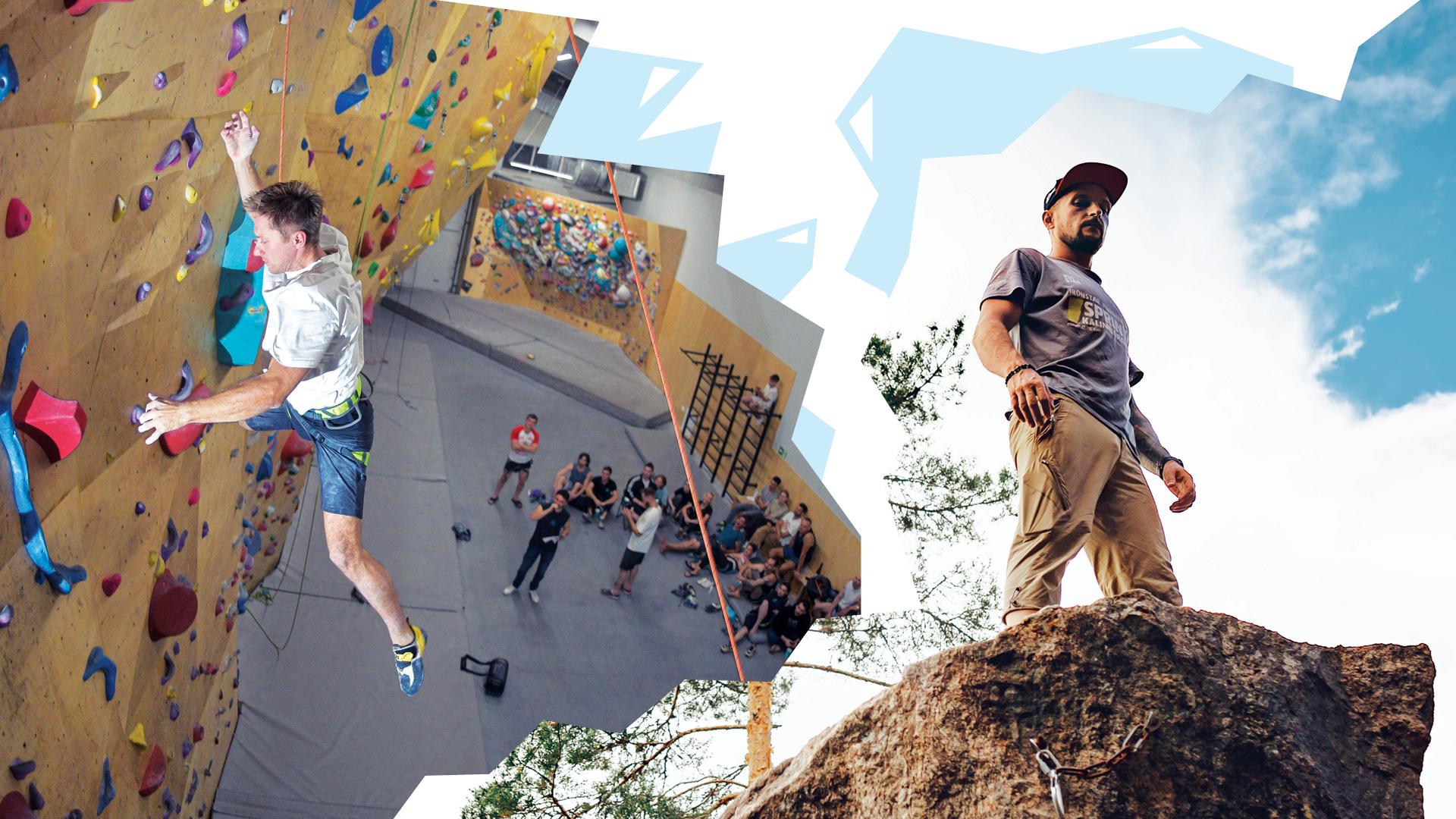 Зависаем на скалодроме и учимся карабкаться по стенам